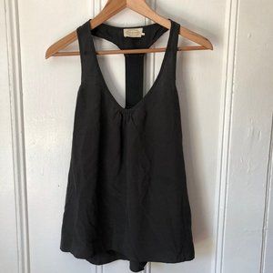 Scoop Beach silk racer back top S